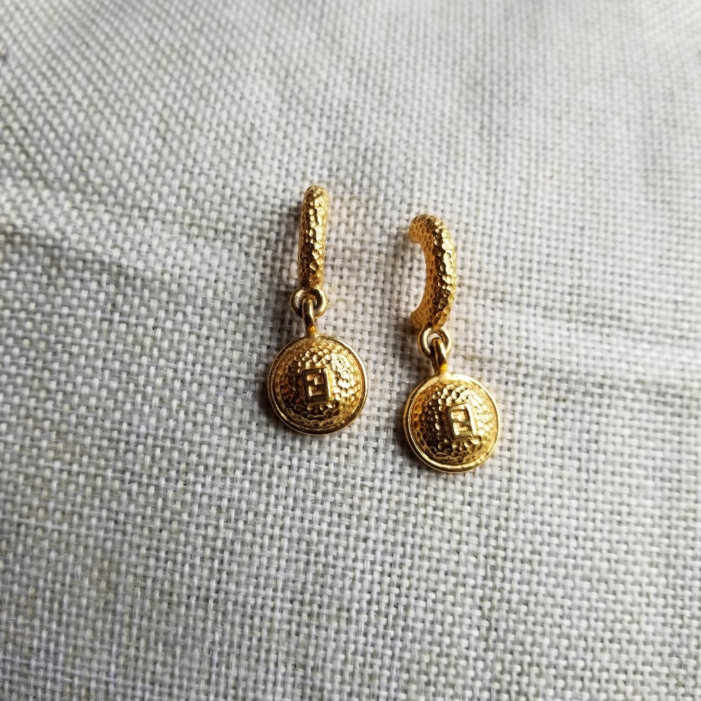 Fendi Gold plated Earrings - Picture 4 of 10